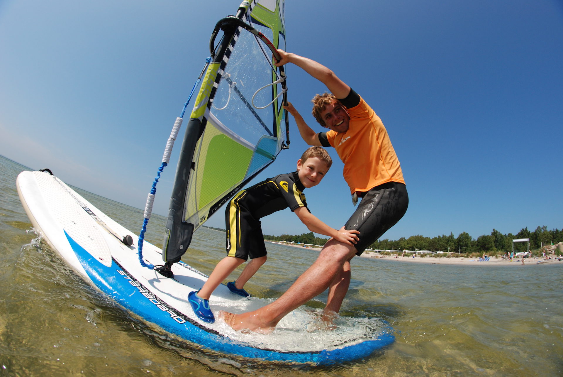 Windsurfing kursy dla dzieci